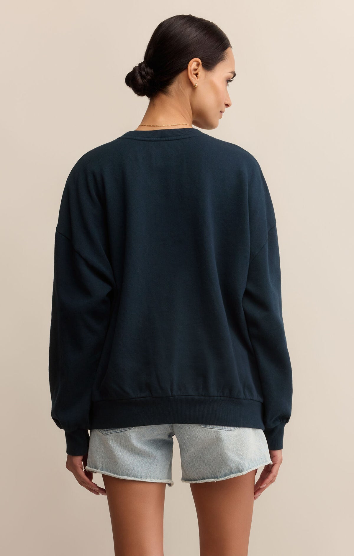 Z SUPPLY Local Sunday Sweatshirt IN ECLIPSE 