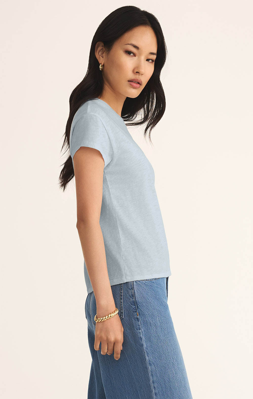 Z SUPPLY Modern Slub Tee Clearwater