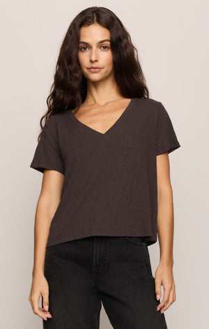 Z SUPPLY Nomad Slub V Neck Tee