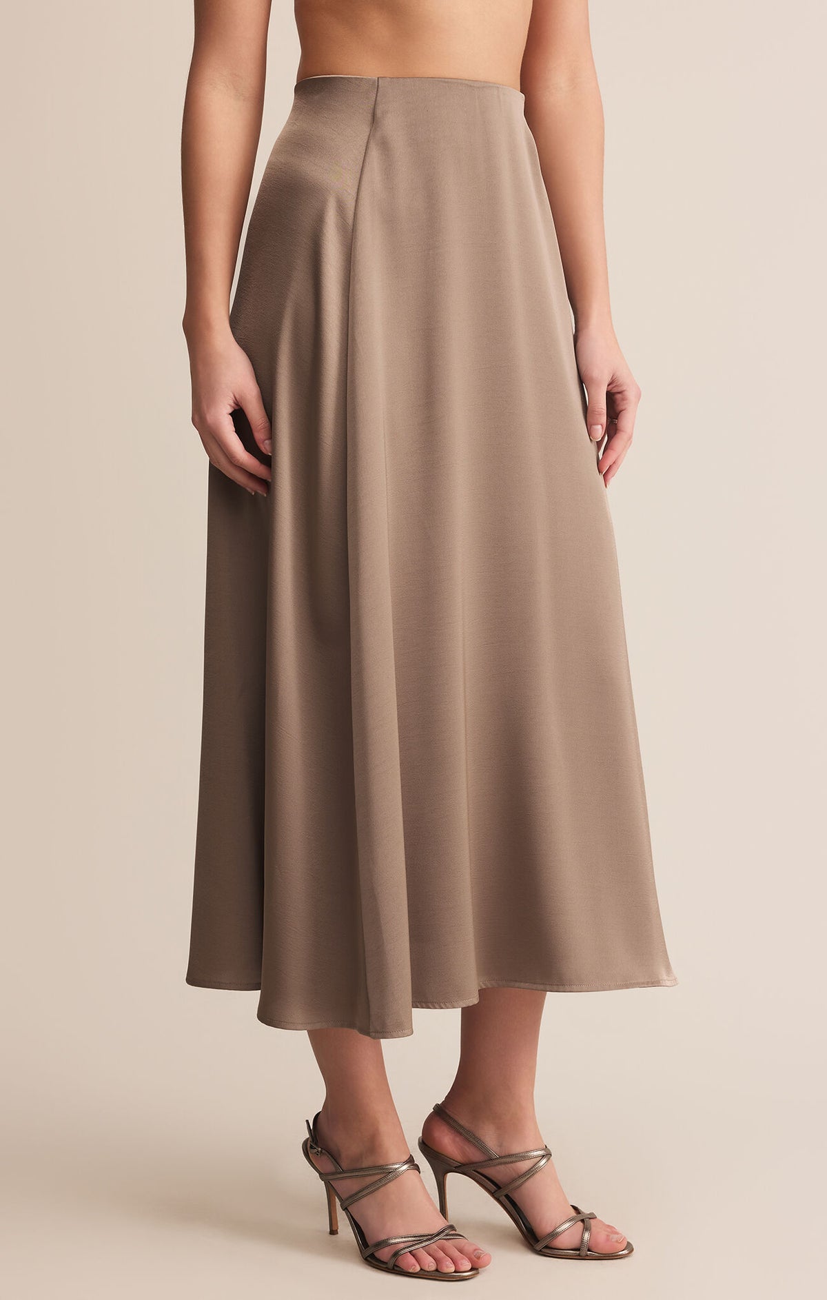 Z SUPPLY Northpointe Midi Skirt moolight