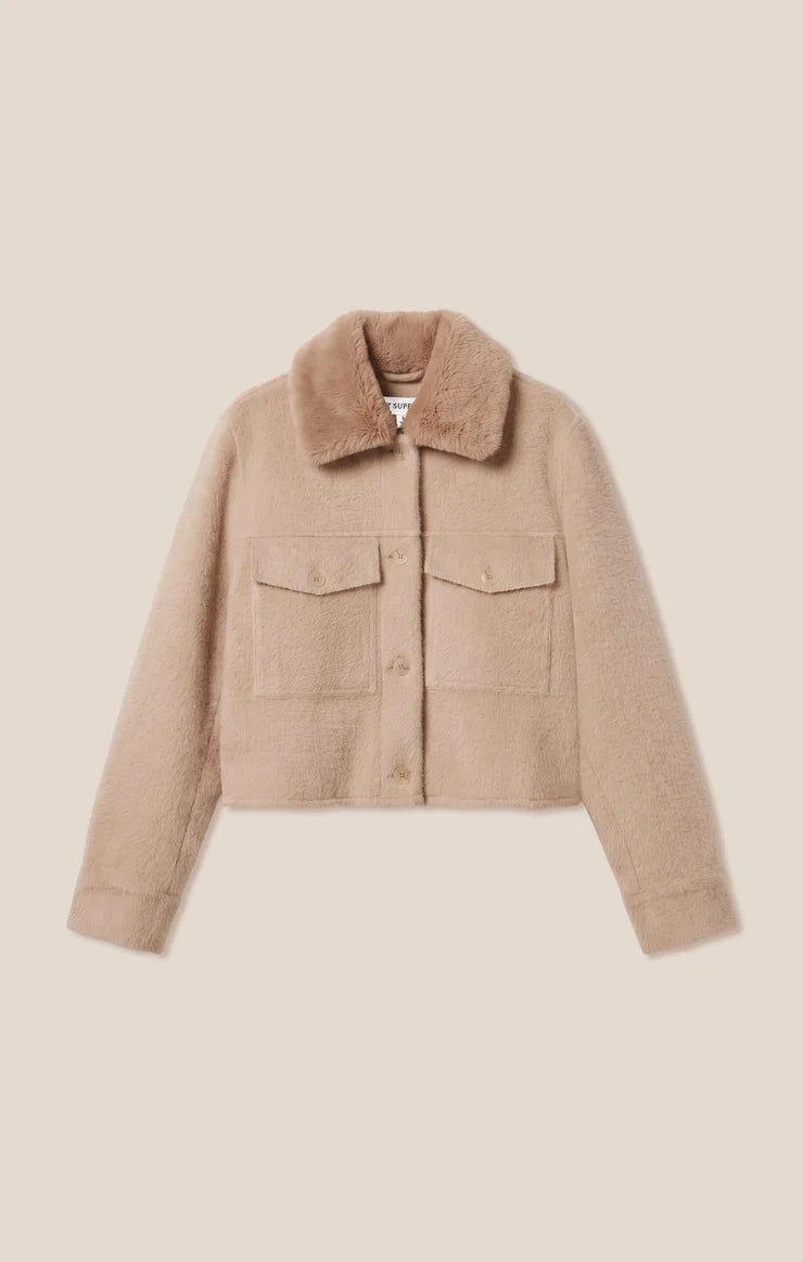 Z SUPPLY Peyton Jacket  soft ecru 