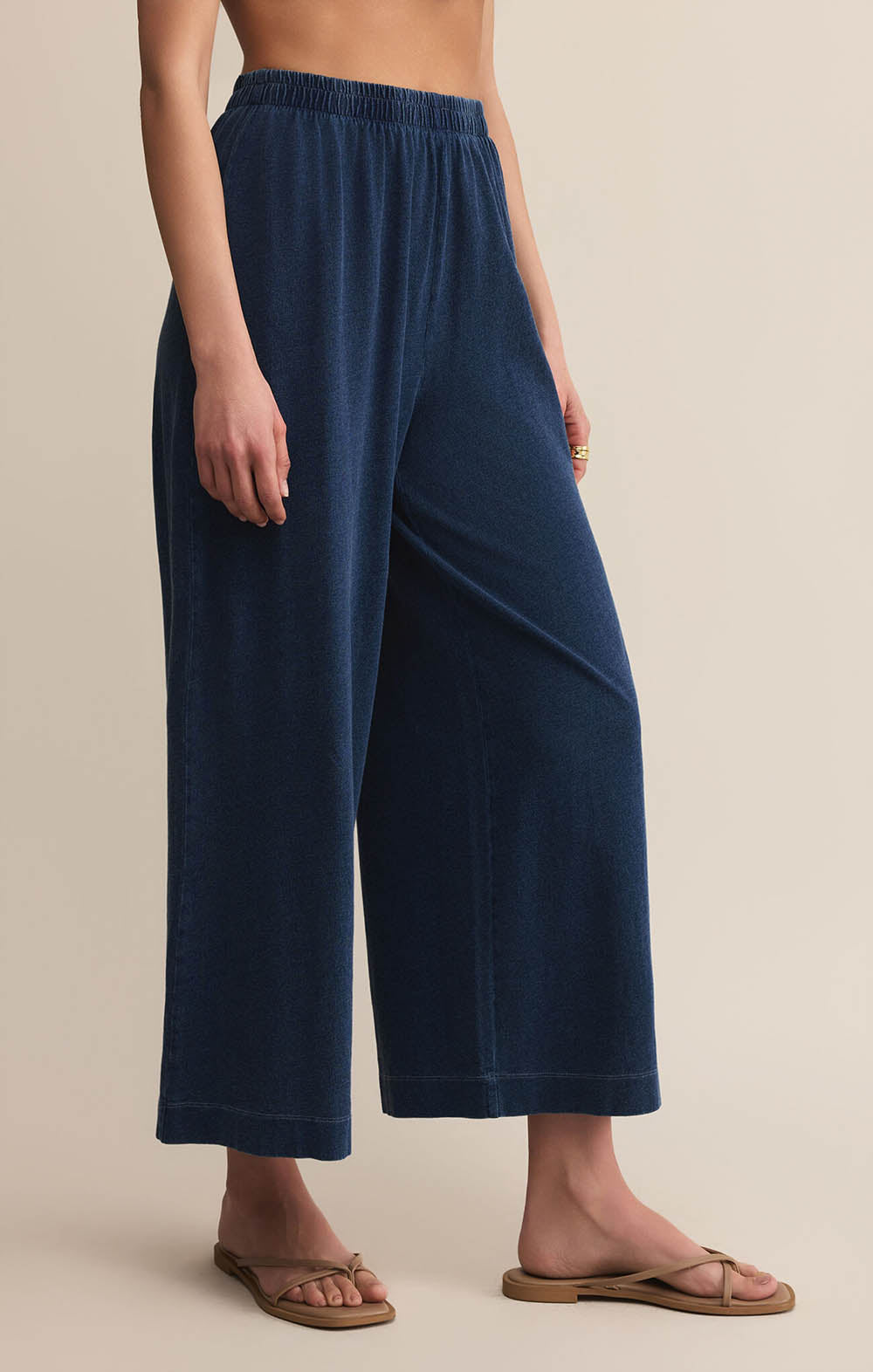 Z SUPPLY Scout Jersey Denim Pant Indigo