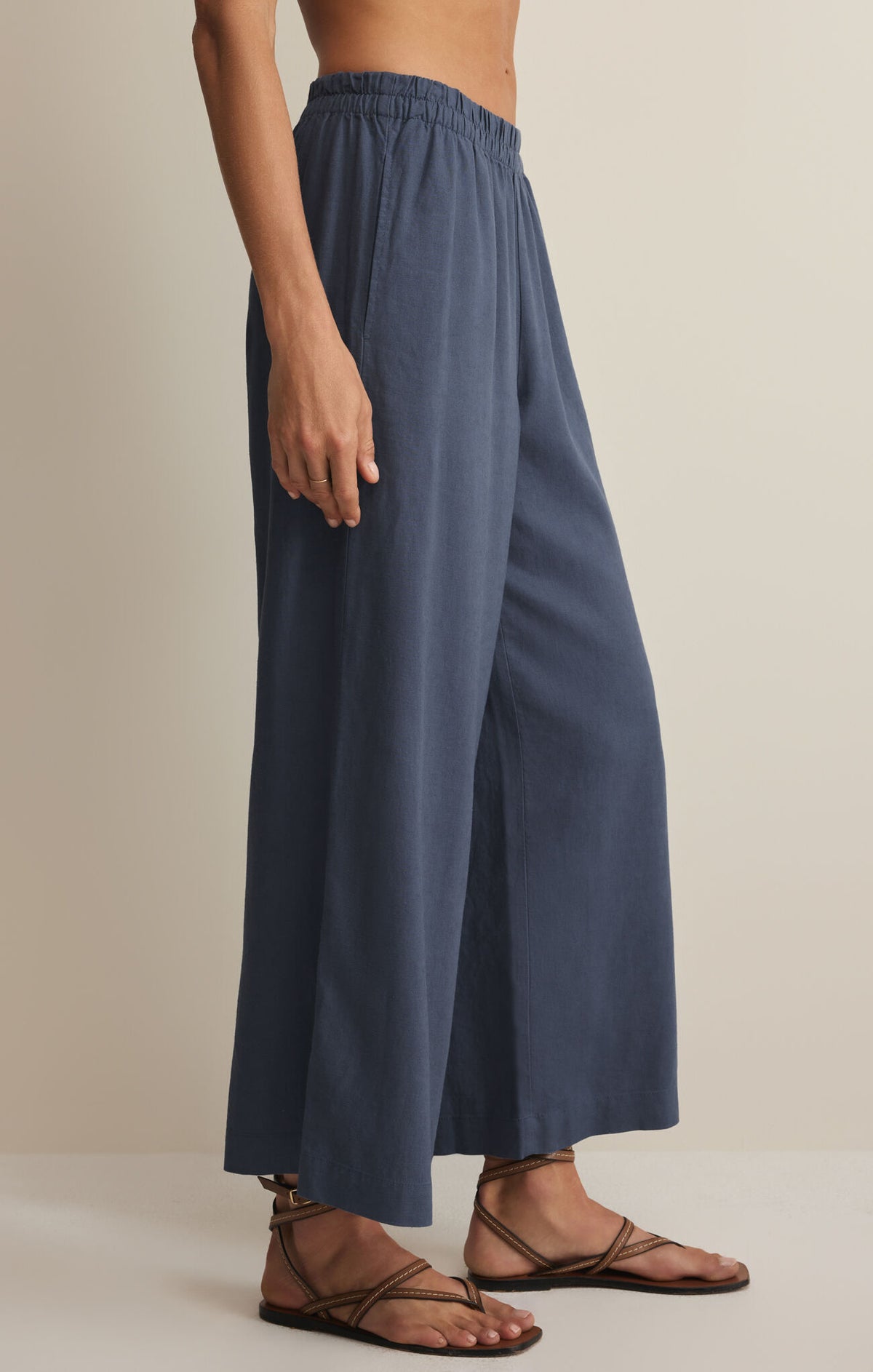Z SUPPLY Scout Linen Pant vintage indigo 