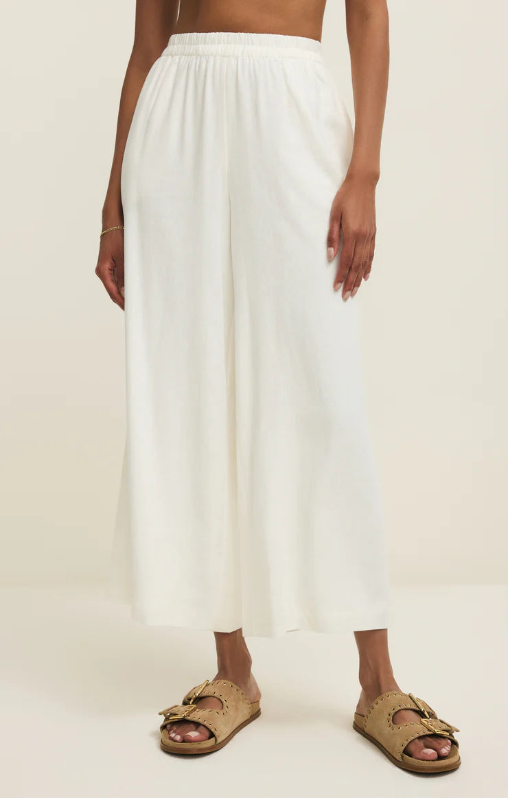 Z SUPPLY Scout Linen Pant white