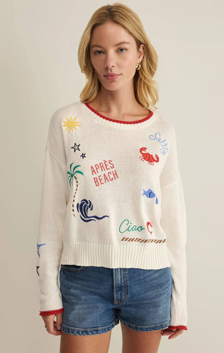 Z SUPPLY Seas The Day Sienna Sweater multi 