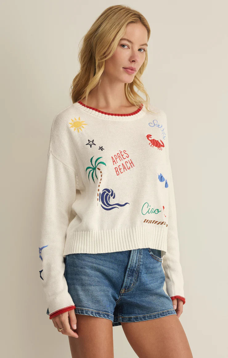 Z SUPPLY Seas The Day Sienna Sweater multi 