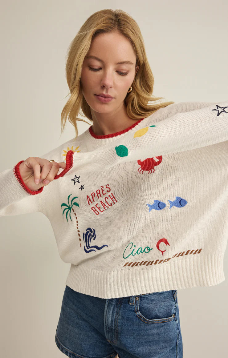 Z SUPPLY Seas The Day Sienna Sweater multi 