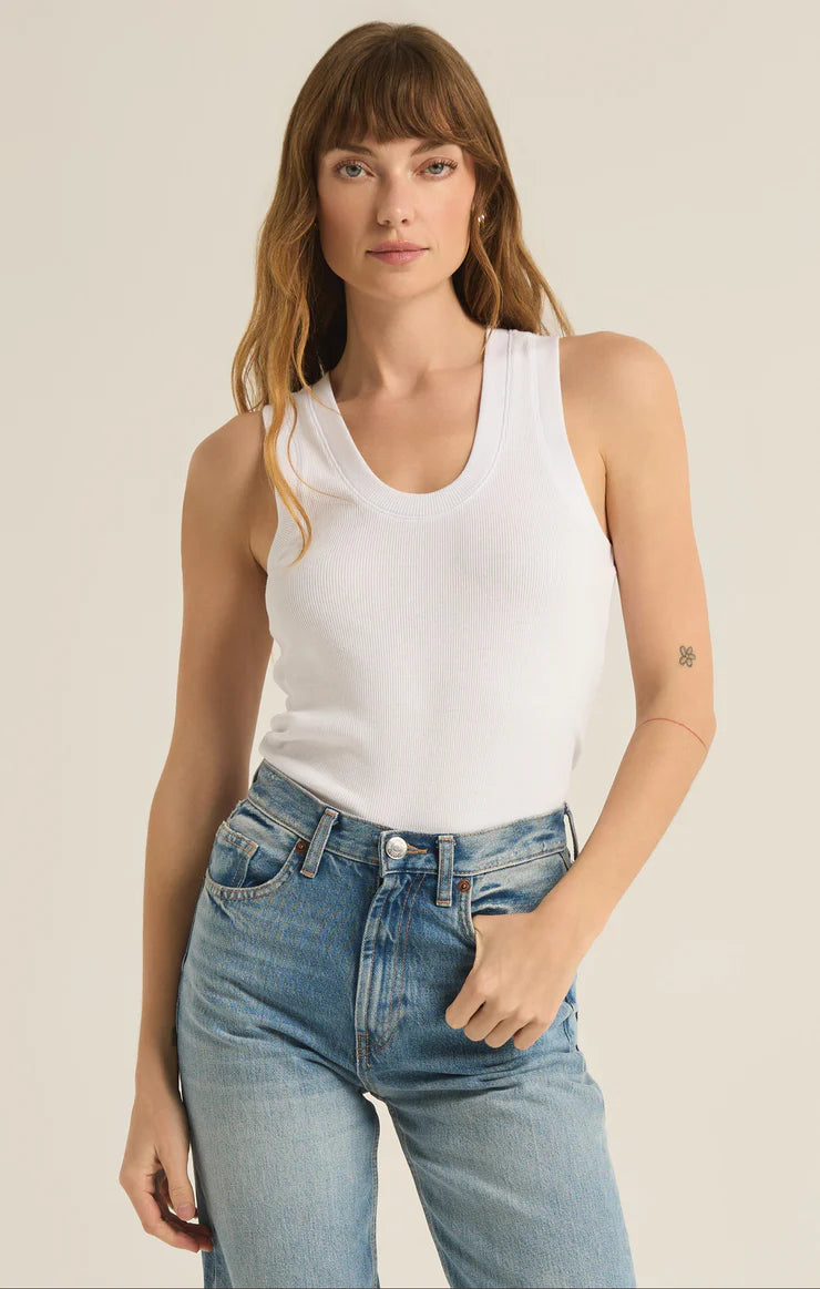 Z SUPPLY Sirena Rib Tank White