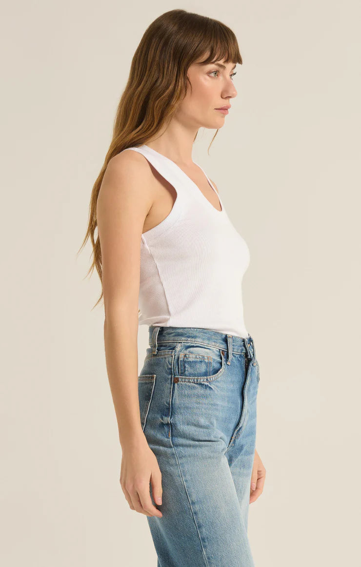 Z SUPPLY Sirena Rib Tank White