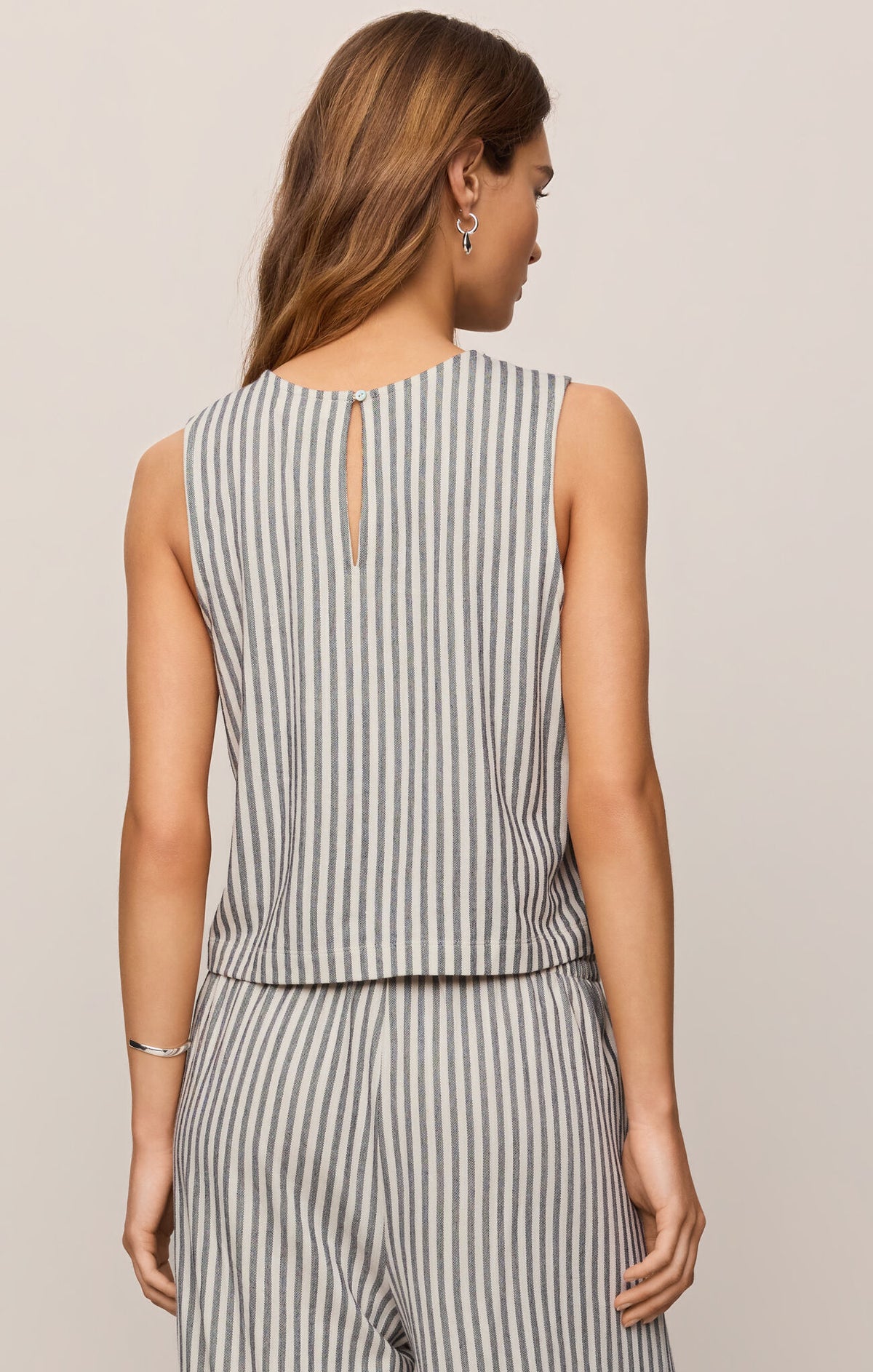 Z SUPPLY Sloane Knit Striped Tank  eclipse