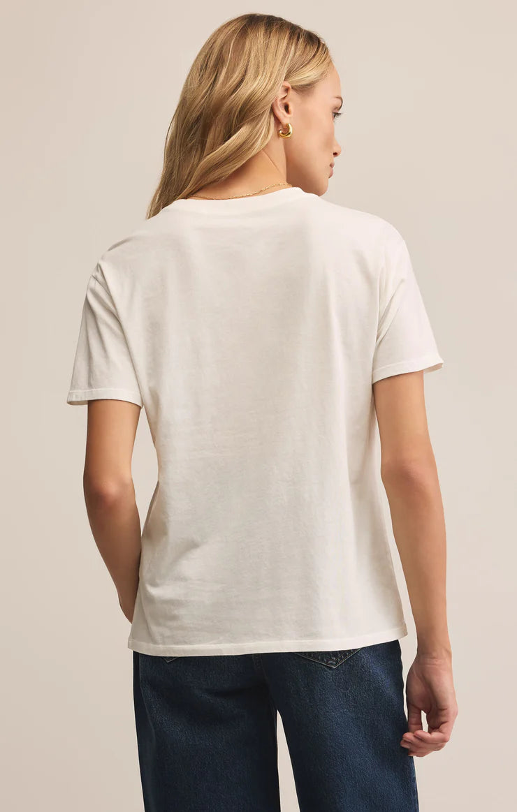 Z SUPPLY Spritzy Boyfriend Tee Sea Salt