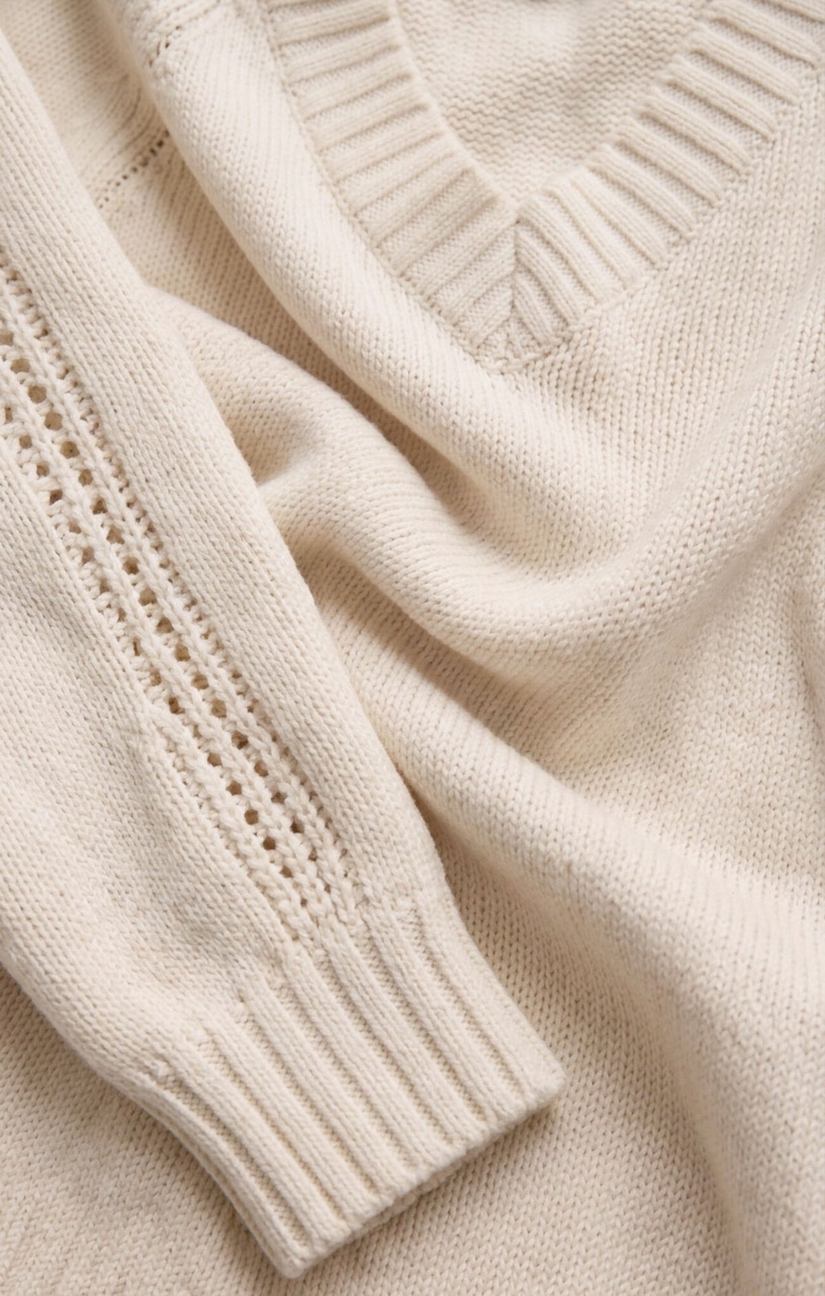 Z SUPPLY Stratton V-Neck Sweater sandstone 