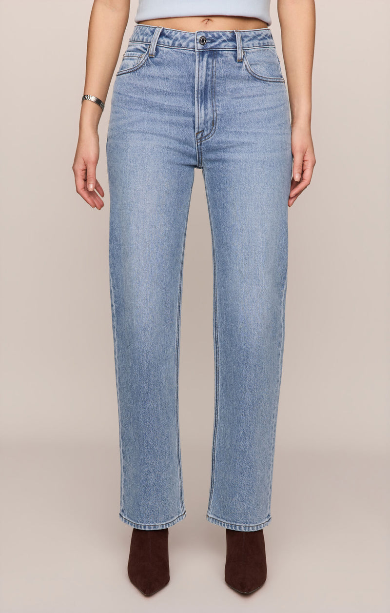 Z SUPPLY The Muse High Rise Straight Leg Jean