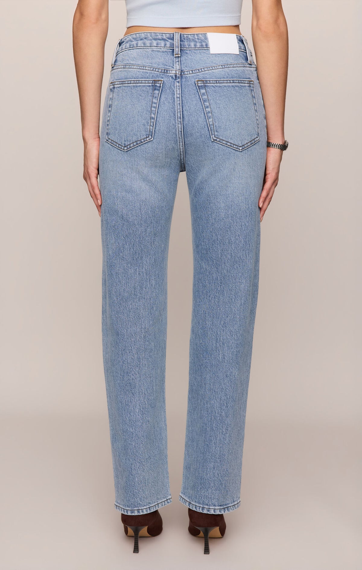 Z SUPPLY The Muse High Rise Straight Leg Jean
