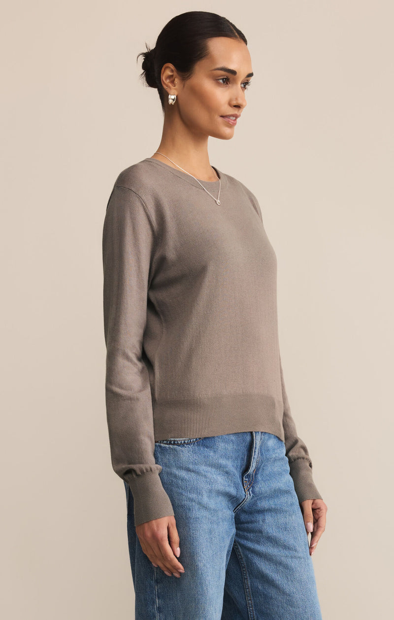 Z SUPPLY The Perfect Layer Sweater in light tavern 