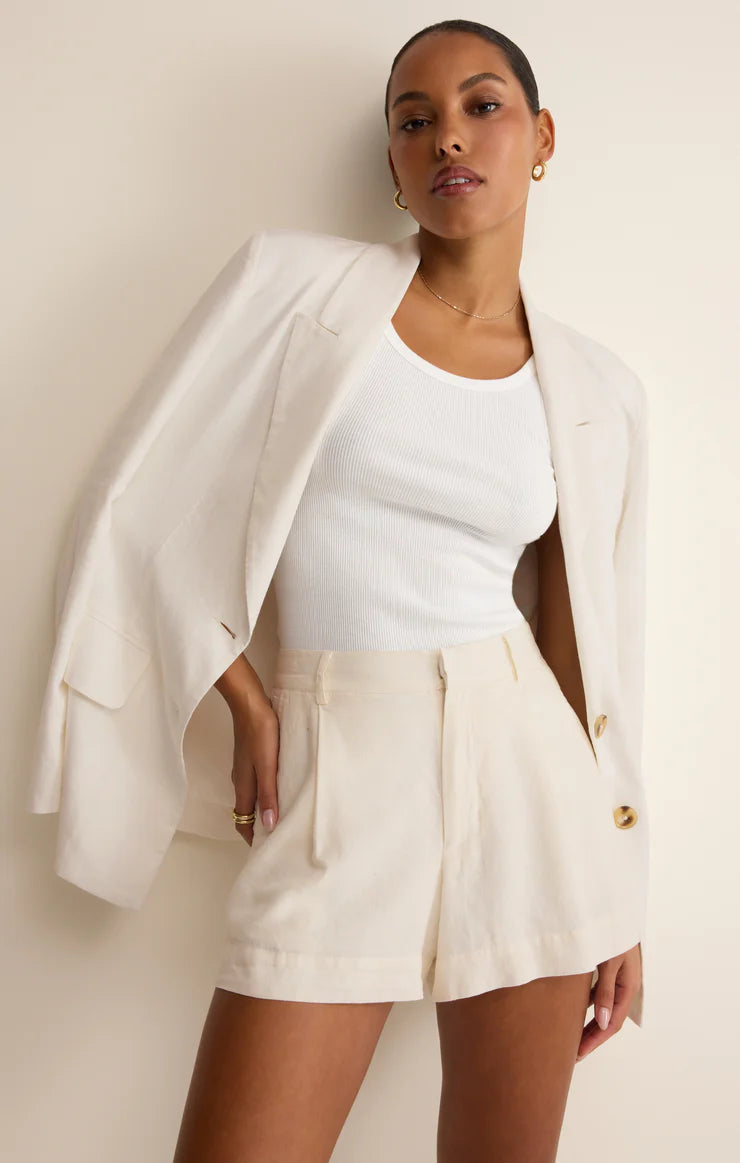 Z SUPPLY Vantage Linen Short cloud