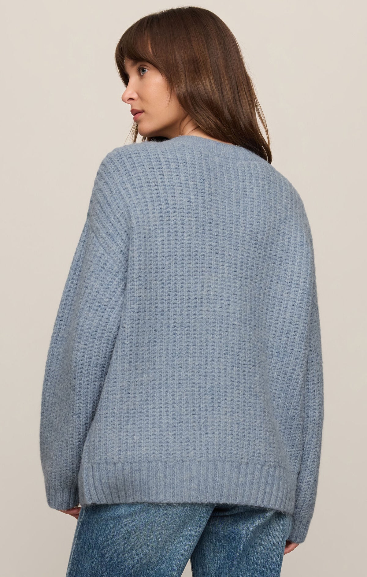 Z SUPPLY Whitmore Oversized Cardigan  mineral blue 