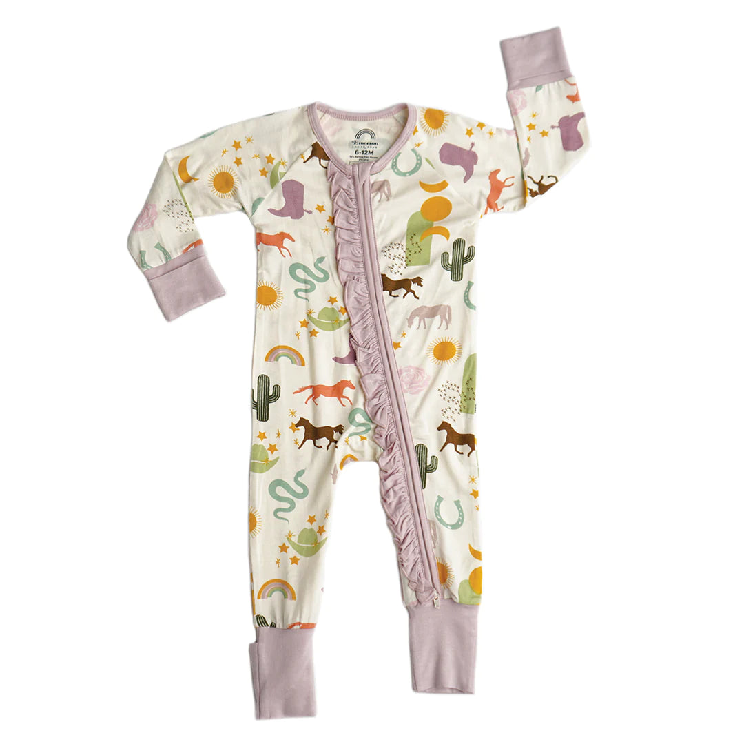 emerson and friends wild and free bamboo zippy pajamas